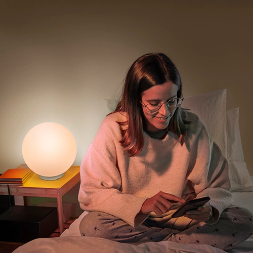 LED Viedais gaismeklis 3.5W, CCT + RGB, USB-A, 5V, 230Lm, SMART+ BALL MAGIC