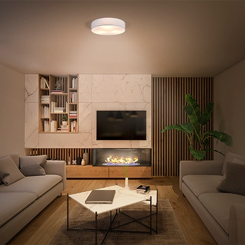 Griestu lampa, plafons, excl. 3xE27, max 3x25W, IP20, ORBIS PARIS