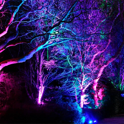 LED Smart garden and facade light 25W, RGB+CCT, IP66