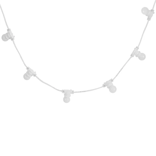 Komplekts LED āra dārza 100m virtenes dārzam un terasēm ar E27 spuldzēm