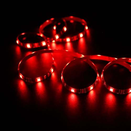 LED Mitrumizturīga lente sarkana, IP68, 12V, 12W, SMD5050