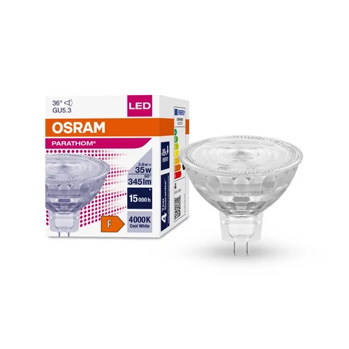 LED лампа GU5.3, MR16, 3.8W, 345lm, 4000K