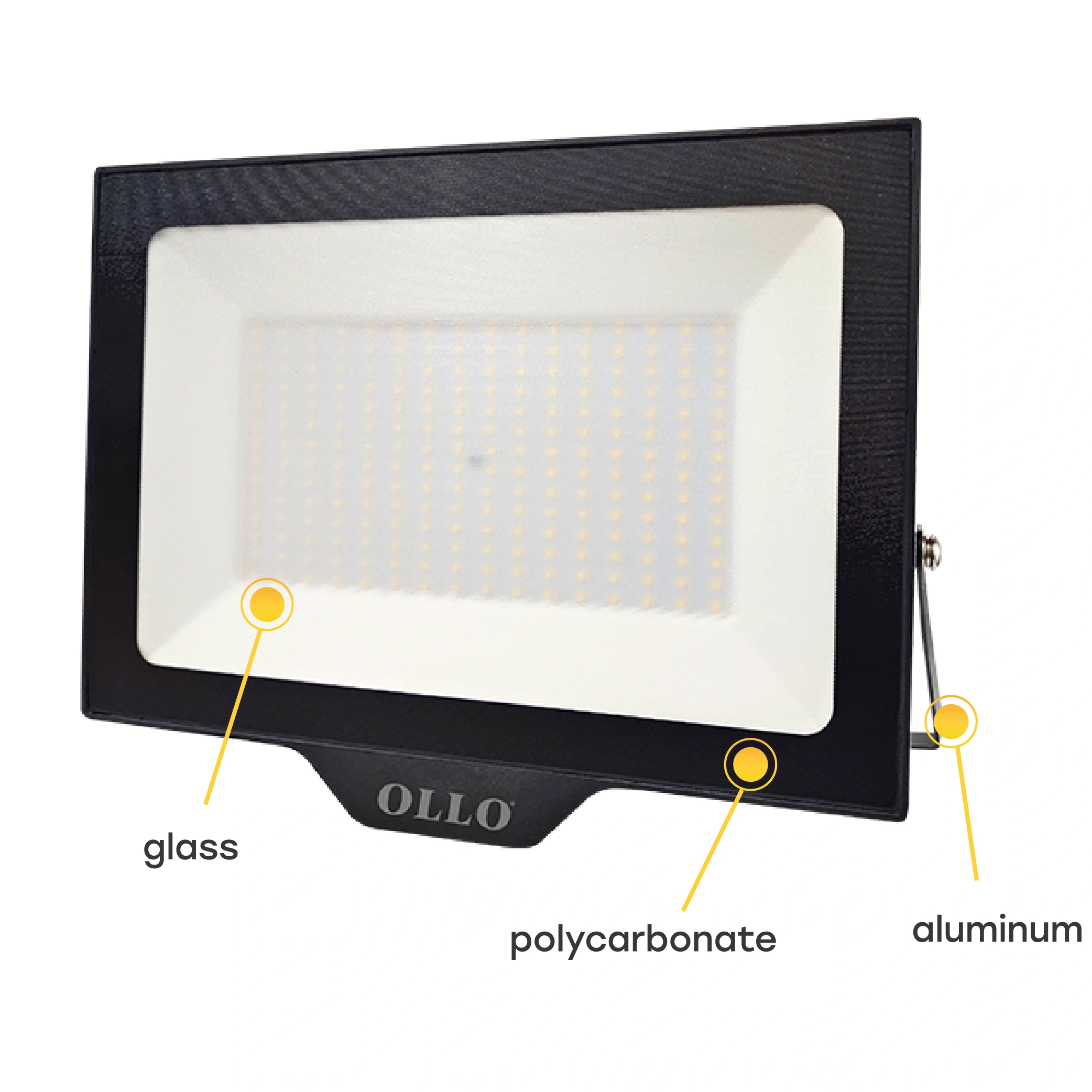 LED Mitrumizturīgs āra prožektors 150W, 15 000Lm, 4000K, IP65
