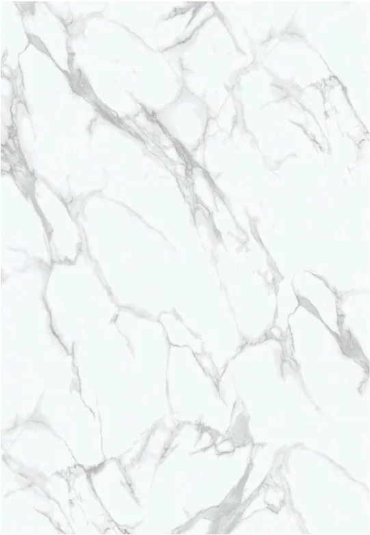 Premium klases SPC ūdensizturīgs matēts sienas panelis WHITE MARBLE IMPERIAL, 2800 × 1200 × 4 mm