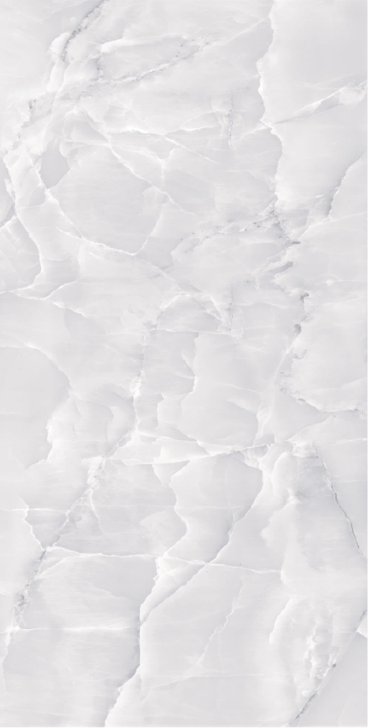 Matte (sugar) tiles ONYX SUGAR BIANCO, 60x120 cm, SH