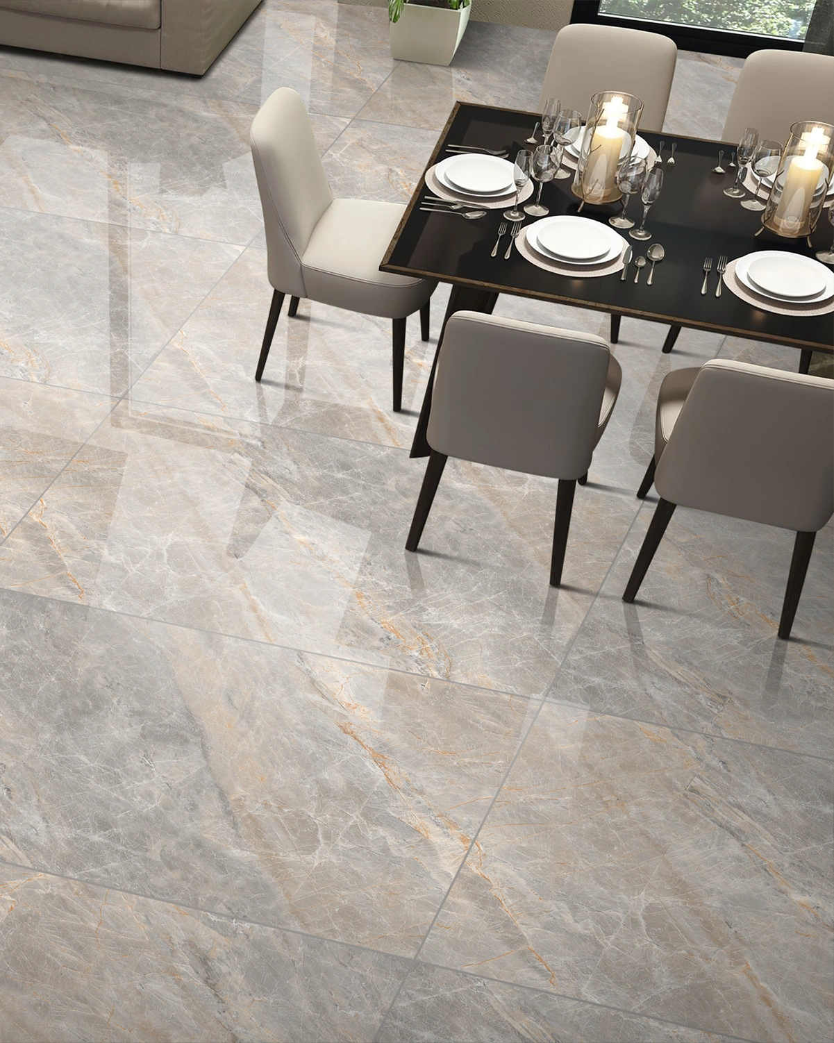 Glancētas flīzes BRAZILIAN NATURAL POLISHED, 60x120 cm, LE
