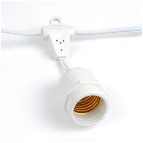 LED āra dārza 5m virtene dārzam un terasēm E27 spuldzēm