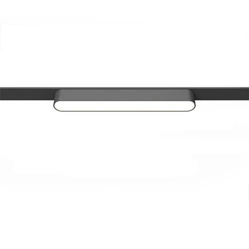 SLIM Magnētiskais sliežu gaismeklis 3000K, 6W, FLOOD LIGHT 48V