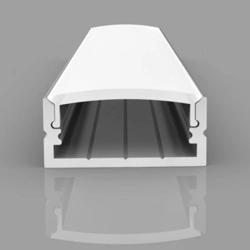 Anodized aluminum profile for 1-2 rows of LED strip HB-30X10