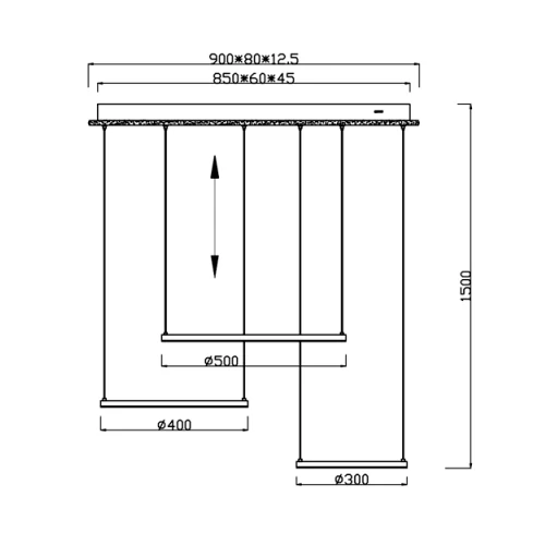 Piekaramā lampa MORRISON