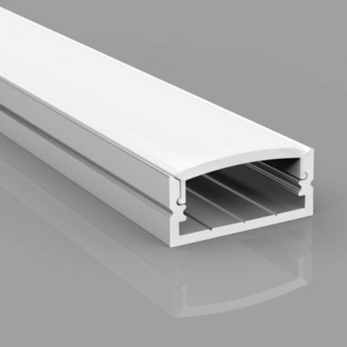 Anodized aluminum profile for 1-2 rows of LED strip HB-30X10