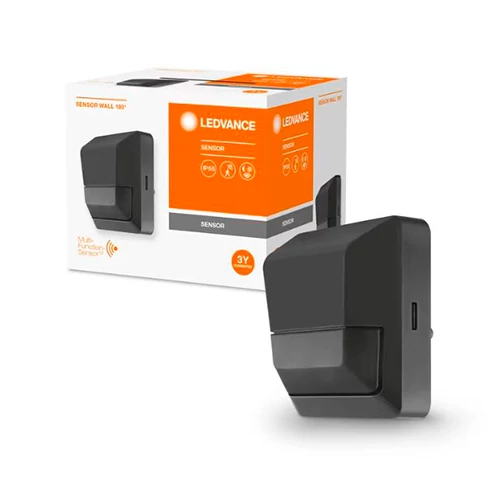 Инфракрасный PIR датчик движения 180°, 12м, IP55