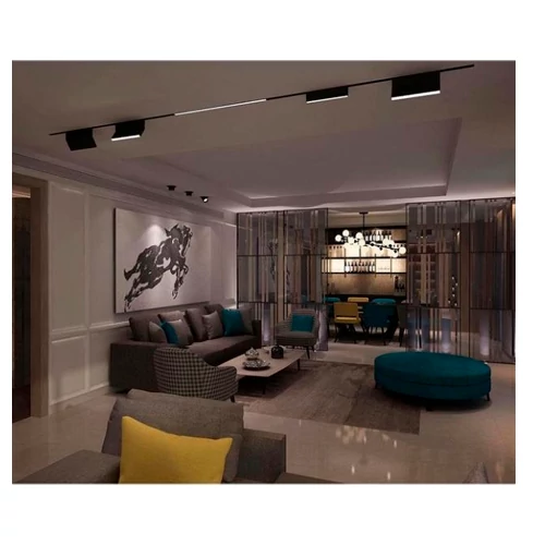 LED Magnētiskais sliežu gaismeklis FOLDING GRILLE LIGHT 18W, 3000K, 330 mm, 48V