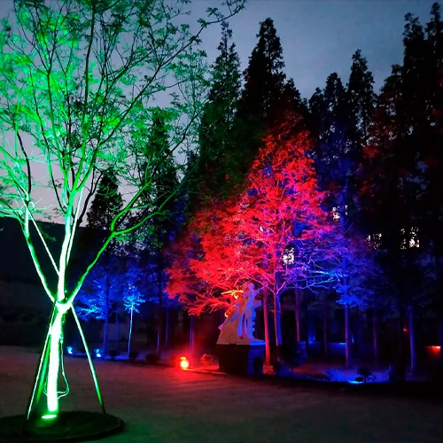 LED Smart garden and facade light 6W, RGB+CCT, IP66