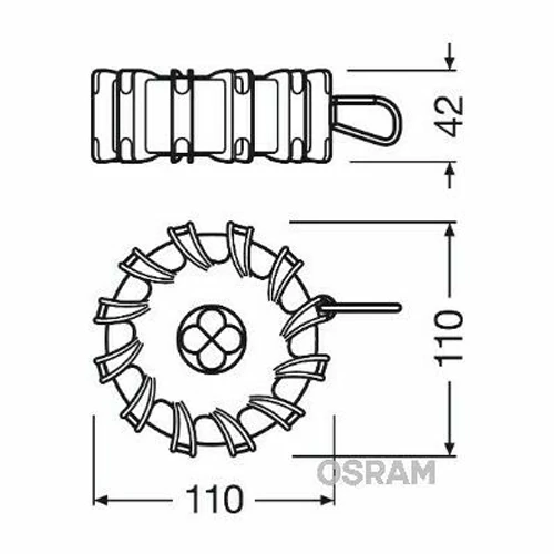 LED Lukturis LEDguardian ROAD FLARE LED SL302