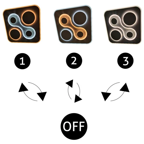 Потолочный светильник с пультом Design Oyster Philip