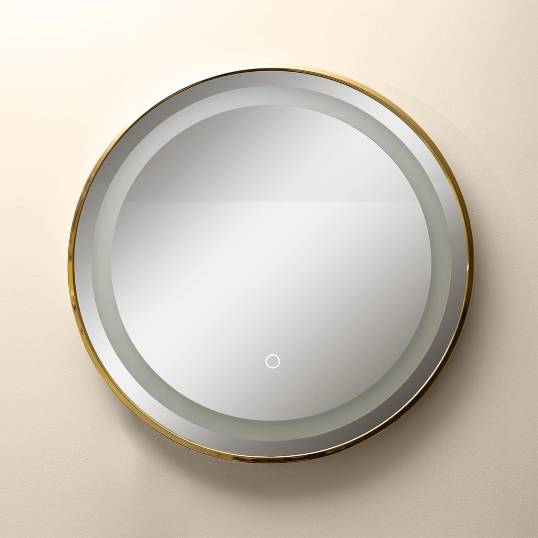Mirror with LED lighting Ø 60 cm, 24W, 3CCT
