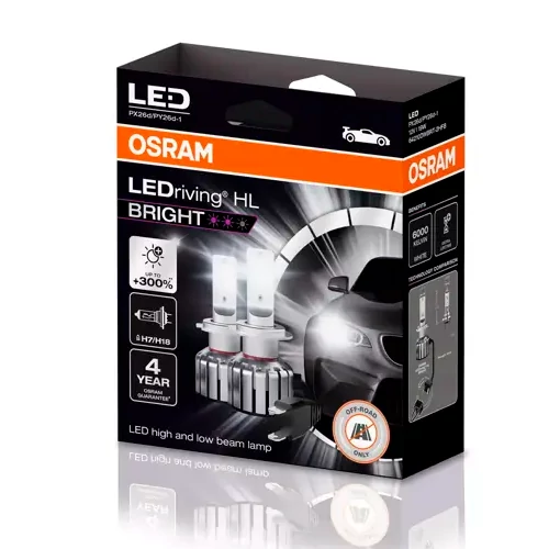 LED лампы H7/H18, 19W, 6000K, 12V, LEDriving HL BRIGHT серия