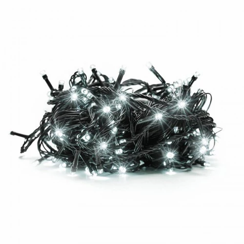 LED Рождественская гирлянда 14м, холодный белый, 220V, IP44, 200 LED