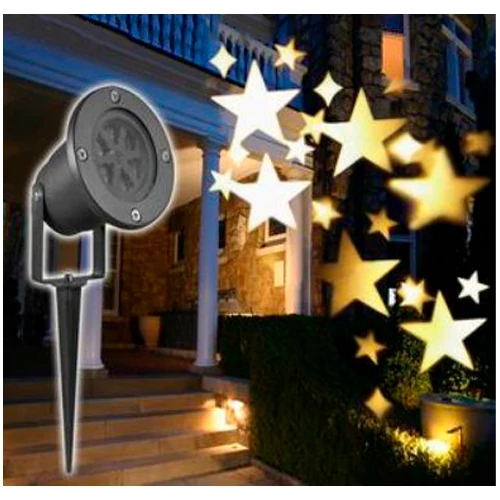 Ūdensizturīgs lāzerprojektors dārzam un mājai - zvaigžnu projekcija