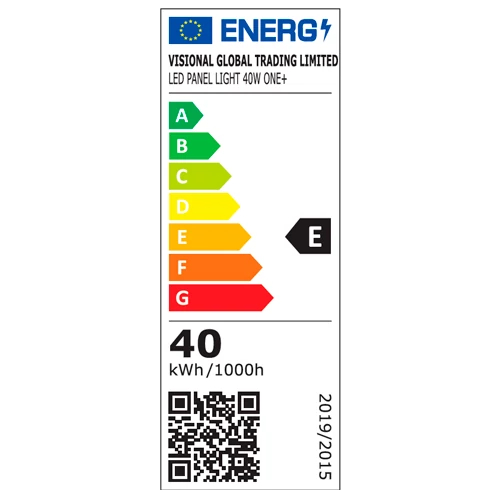 LED Panelis ar PHILIPS diodēm 60x60 cm, 40W, 3000K, ONE+