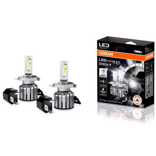 LED spuldzes H4/H19, 15W, 6000K, 12V, LEDriving HL BRIGHT sērija