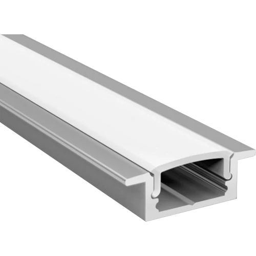 Anodēts alumīnija profils 1-2 LED lentes rindām HB-30.3X9.8W