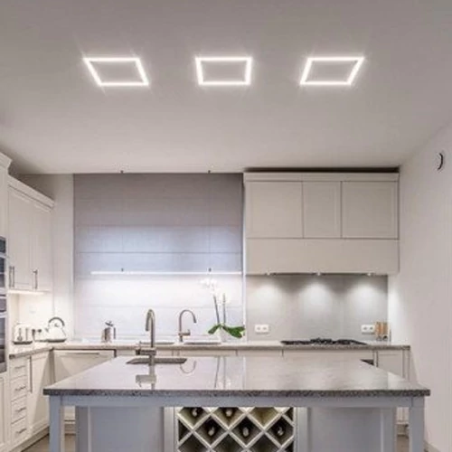 Anodēts alumīnija profils 1-2 LED lentes rindām HB-61X14