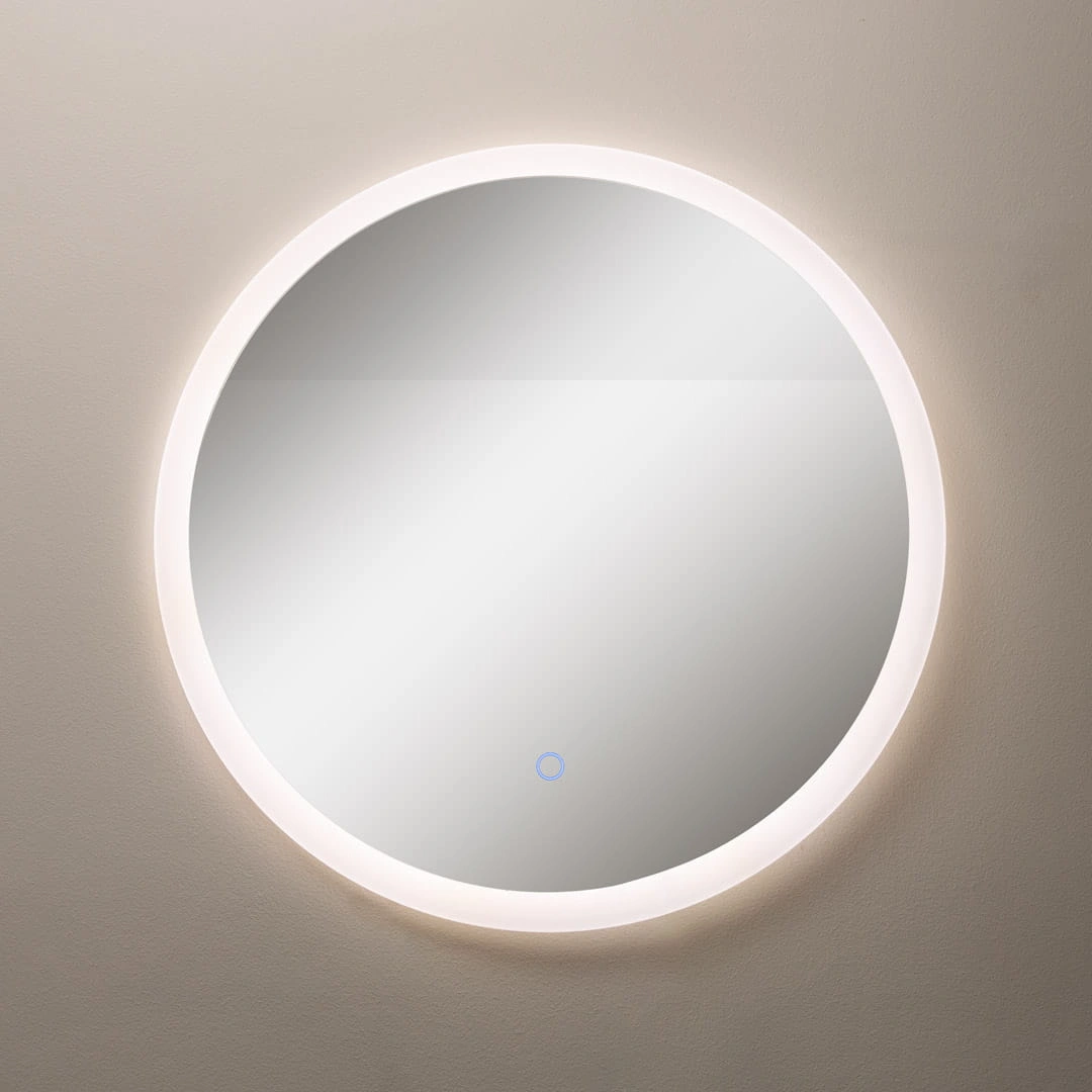 Mirror with LED lighting Ø 60 cm, 24W, 3CCT