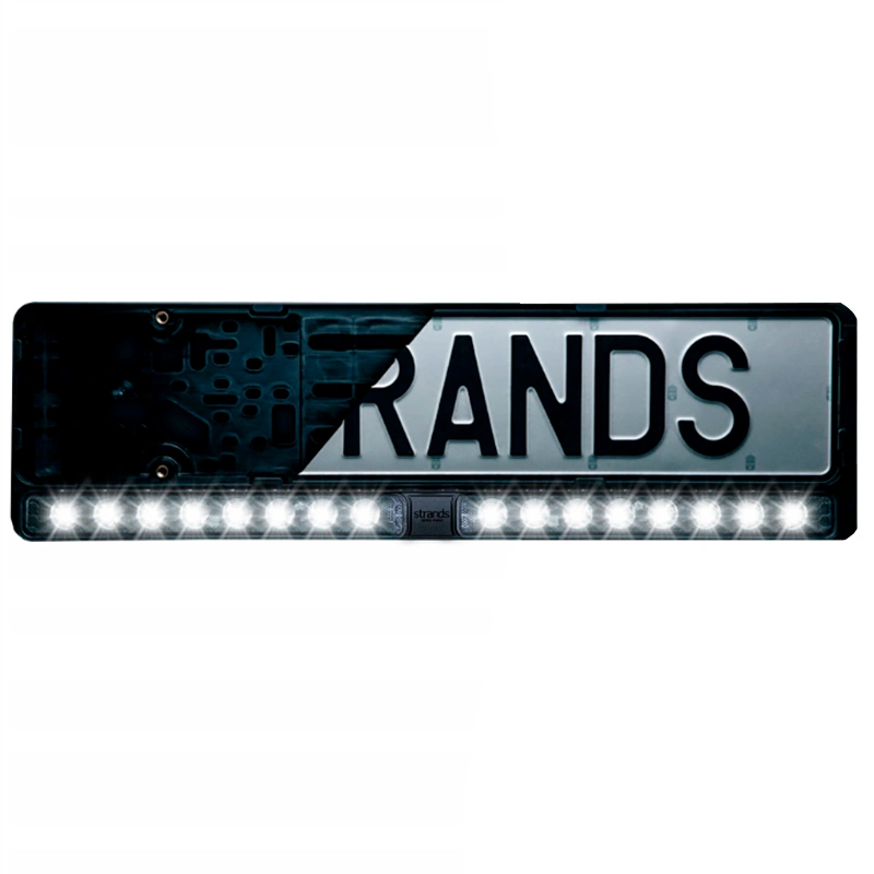 Auto LED numura zīmes rāmji