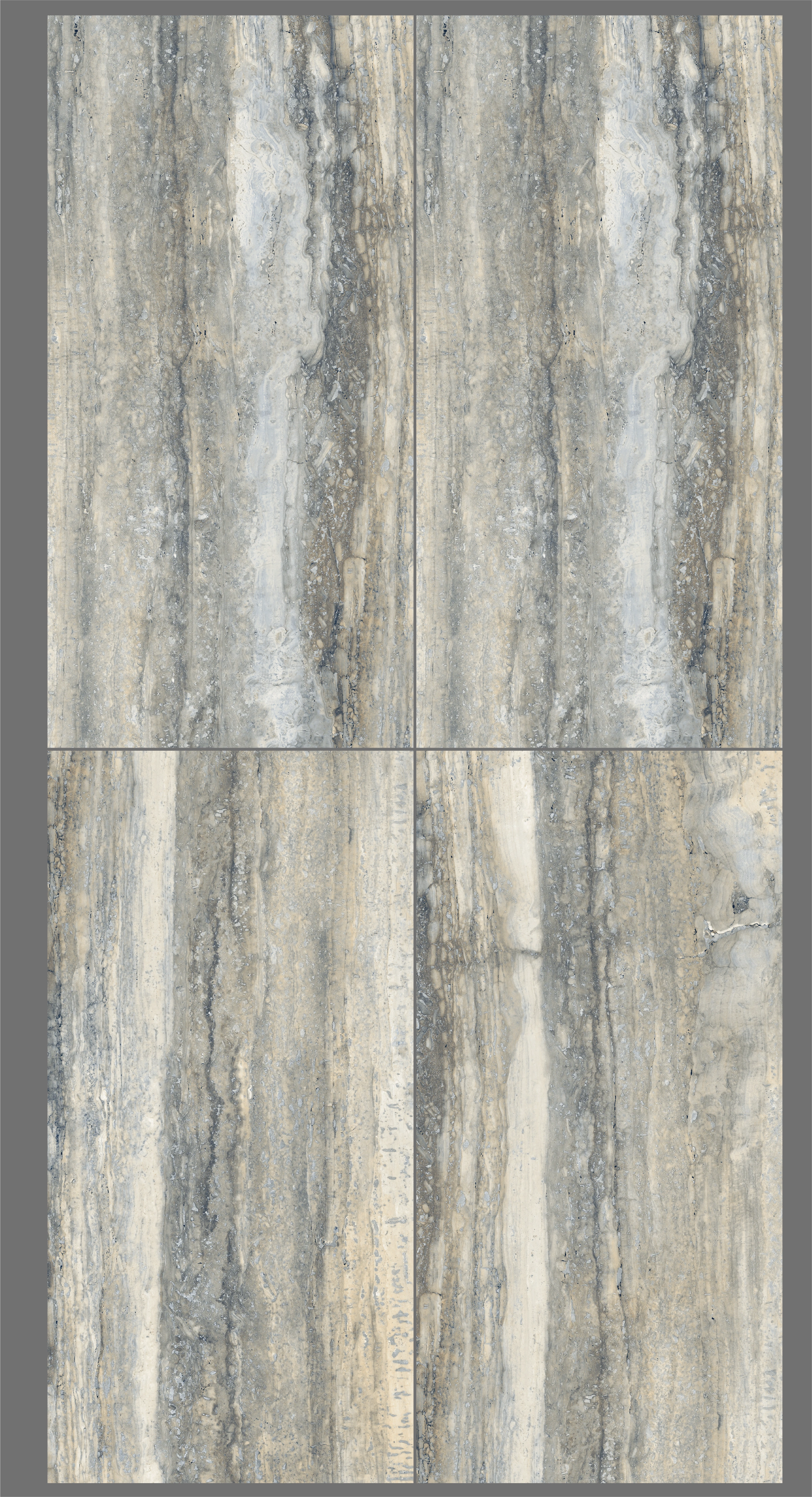 Matētas akmens 60x120cm TRANZ TRAVERTINO DARK, SR