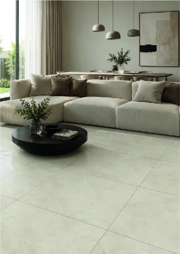 Matētas flīzes MAXIM BEIGE LAPATTO 60x60 cm, PR